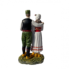 Figura par u narodnoj nošnji Srbija