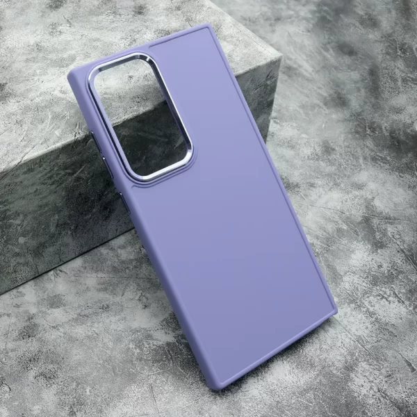 Futrola ELEGANT CAMERA FRAME za Samsung S918B Galaxy S23 Ultra 5G ljubičasta
