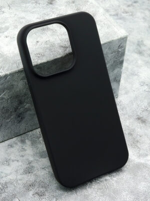 Futrola GENTLE COLOR za iPhone 15 Pro (6.1) crna