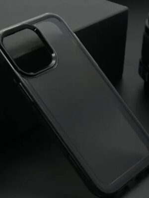 Futrola GUMMY COLOR za iPhone 14 Pro Max (6.7) crna