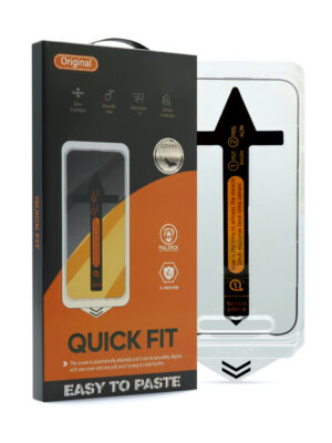 Folija za zaštitu ekrana GLASS 2.5D QUICK FIT za iPhone 13/13 Pro/14 (6.1)