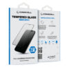 Folija za zaštitu ekrana GLASS 2.5D za Iphone 13/13 Pro/14 (6.1) crna