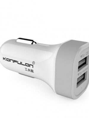 Auto punjač Konfulon C17 dual USB
